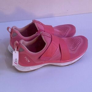 Pink Tiems- Women's Athletic Shoes- clips included